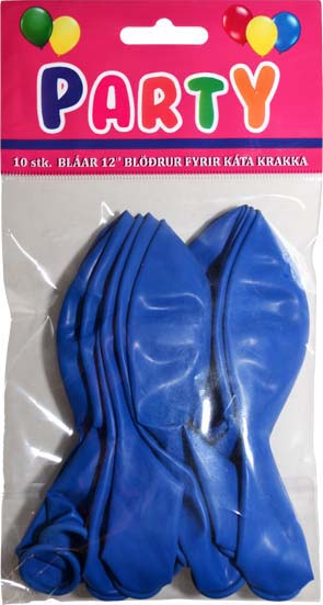 Latex blöðrur vörunr. 71047-00